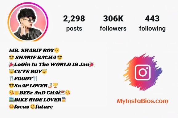 Stylish Instagram Bio for Boys 1